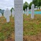 Památník masakru ve Srebrenici-Potočari