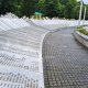 Památník masakru ve Srebrenici-Potočari