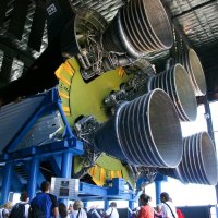 Dawison Center - hlavní motory rakety Saturn