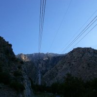 Lanovka do parku nad Palm Springs