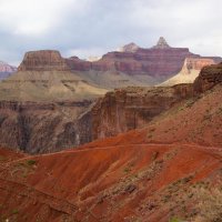 Závěrečný sestup na dno Grand Canyonu
