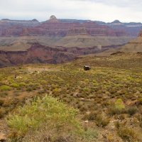 Poslední stanice The Tipoff (bez zdroje vody) před Phantom Ranch