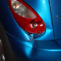 Chudák Chrysler PT Cruiser, stál kde se neměl.