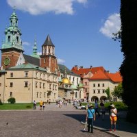 Wawel - pohled na královské komnaty