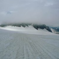 Sestup zpět k Simony Hütte.