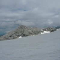 Sestup zpět k Simony Hütte.