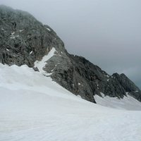 Sestup zpět k Simony Hütte.