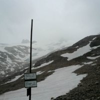 Sestup zpět k Simony Hütte.