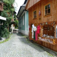 uličky v Hallstatu