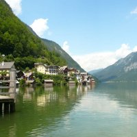Hallstatské jezero.