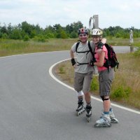 In-line skating – Lužická jezera – foto 24