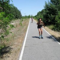 In-line skating – Lužická jezera – foto 52