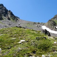 Cesta na Refugi del Pla de Estany nebyla prakticky vůbec značená, takže jsme ji během chvíle ztratili.