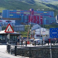 Hraniční přechod Francie - Andorra.