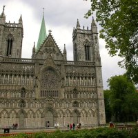 Nidaroský dóm - korunovační chrám norských panovníků