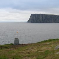 Pohled na Nordkap