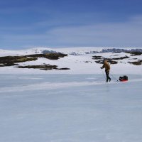 Přejezd prvního jezera