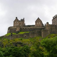 Edinburský hrad.