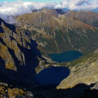 Morskie oko a Czarny Staw pod Rysami