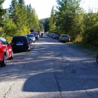 Parkoviště u zastávky Popradské pleso