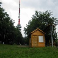 Konečná stanice vleku pod vrcholem
