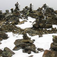 Na Vierramvare (1 711 m) jsou stovky mužíků.