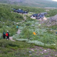 Zpět na Fjällstation (Horní stanice)