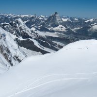 Pohled na Matterhorn od Margherity
