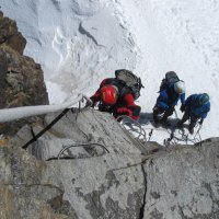 Závěrečný výstup na Balmenhorn (4 167 m).