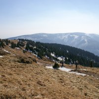 Rozcestník u pramene Moravy