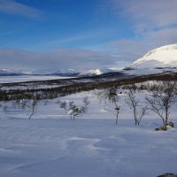 Hora Saana nedaleko Kilpisjärvi - údajně nejhezčí finská hora