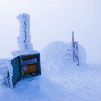 Vrcholová kniha na Halti (1 324 m)