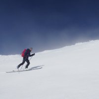 Stoupání na Hrubou kopu (2 166 m)