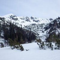 Za jasného počasí - zleva - Hrubá kopa a Tri kopy