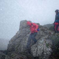 Sestup k sedlu Pálenice