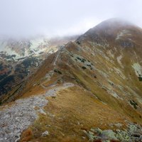 Hřeben z Barance na Smrek (2 072 m)