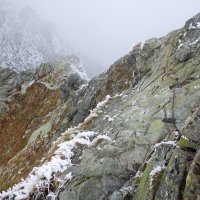 Přechod mezi první a druhou kopou