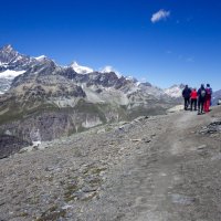 Cesta na Hörnli hütte (3 260m)
