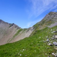 Zprava Hinter Grauspitz a Grauspitz