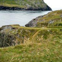 Odtud vede lanovka na Dursey Island