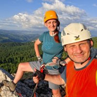 Ferrata Bílé Skály (Бијеле стијене)